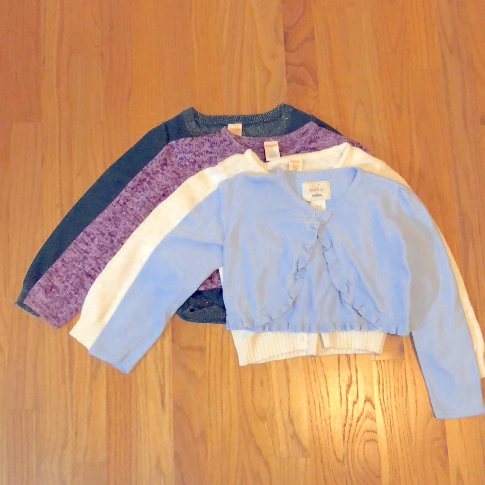 Gymboree sweaters - four of them!